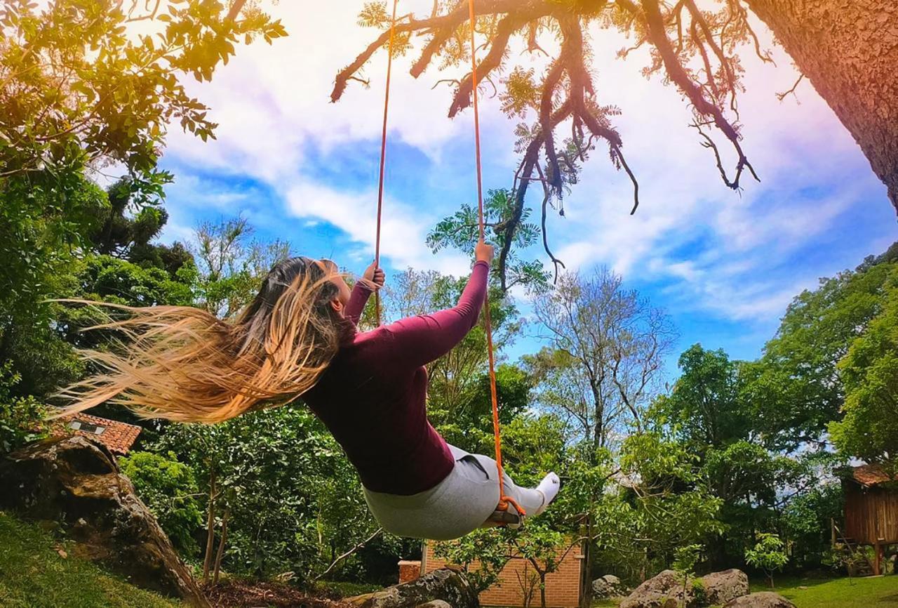 Hospedaria Vida Na Roca São Bento do Sapucaí Dış mekan fotoğraf